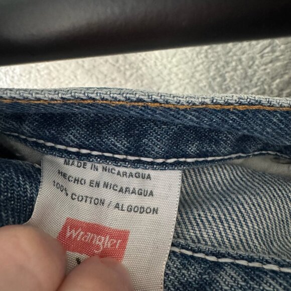 Vintage Perfectly Worn-In Wrangler Straight Cut Jeans Size 30x30 - Picture 2 of 8